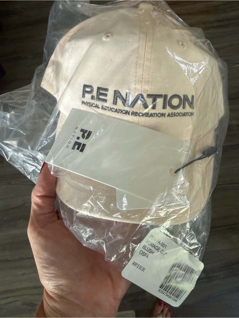 P.E NATION Baseball Cap - Blush